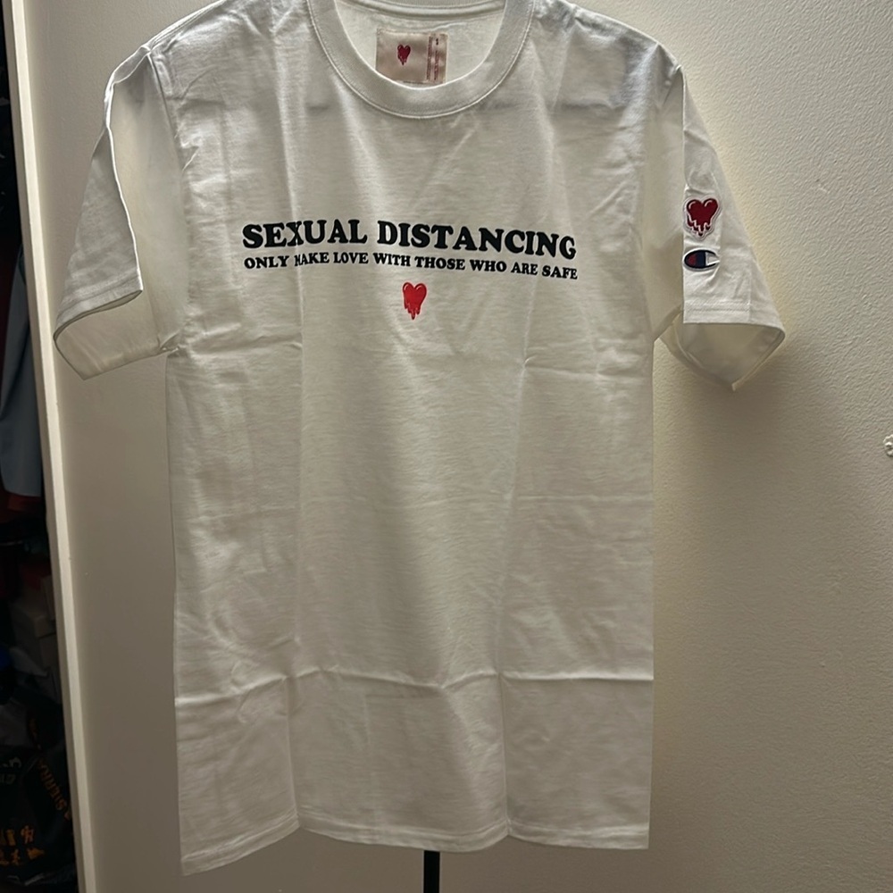 Champion x Emotionally Unavailable tee